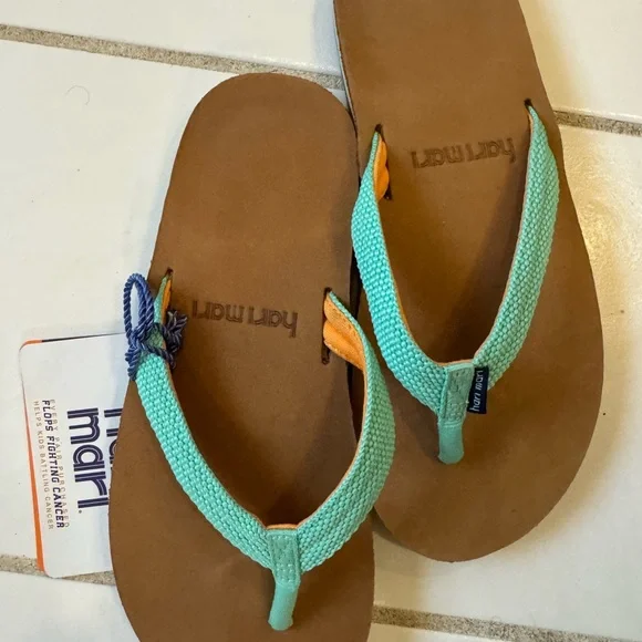 NWT Hari Mari Web Exclusive Scout Flip Flops Size 6 - Picture 6 of 7